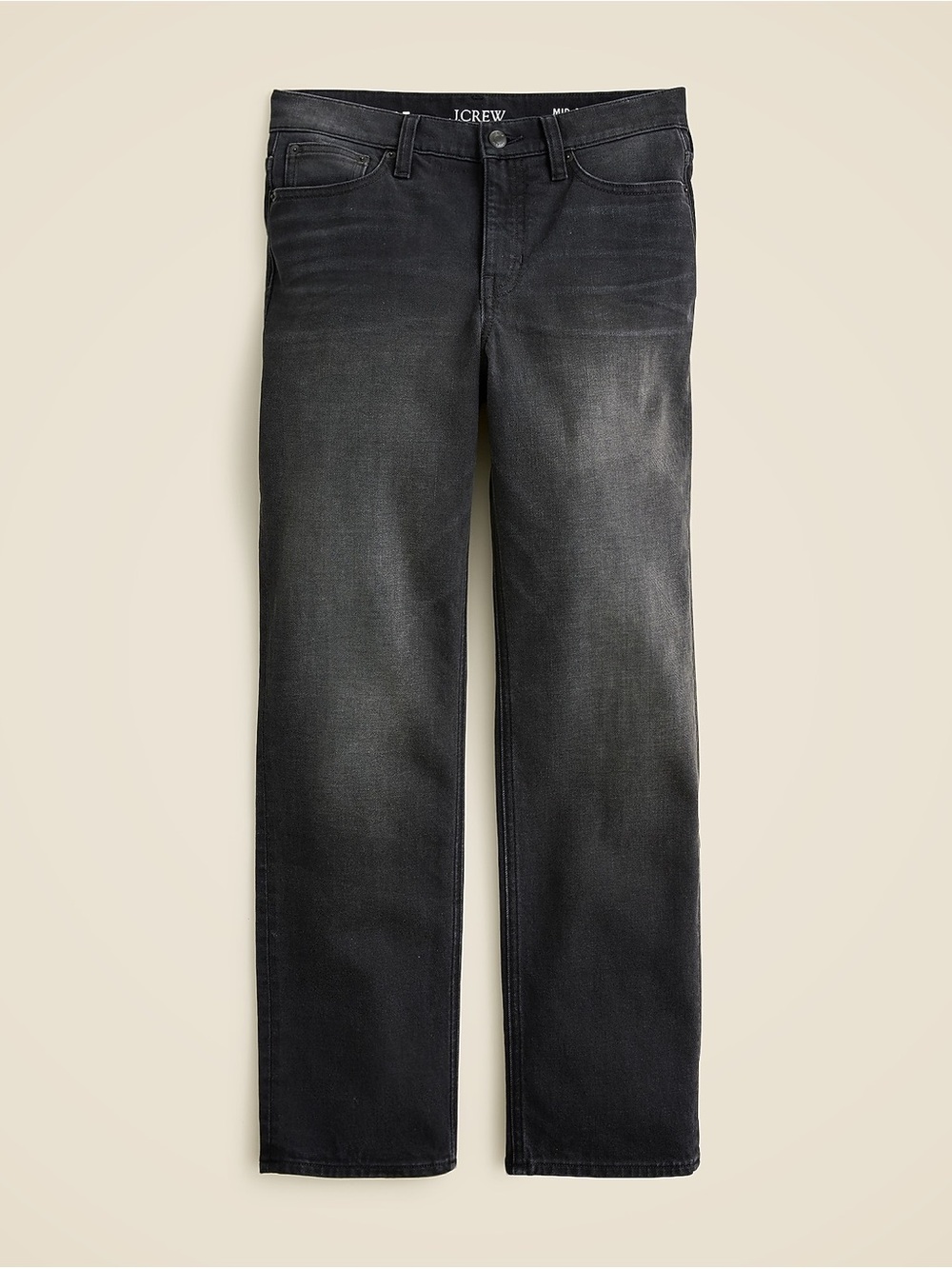 J. Crew Mid-Rise 90’s Classic Straight-Leg Jeans